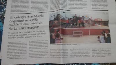 Colegio Ave María organiza rifa solidaria